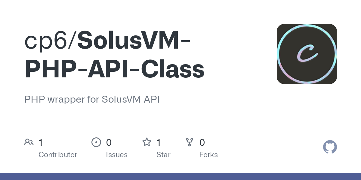 SolusVM-PHP-API-Class