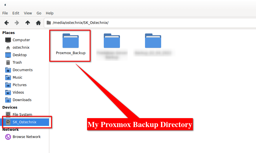 Proxmox-Backup-Directory