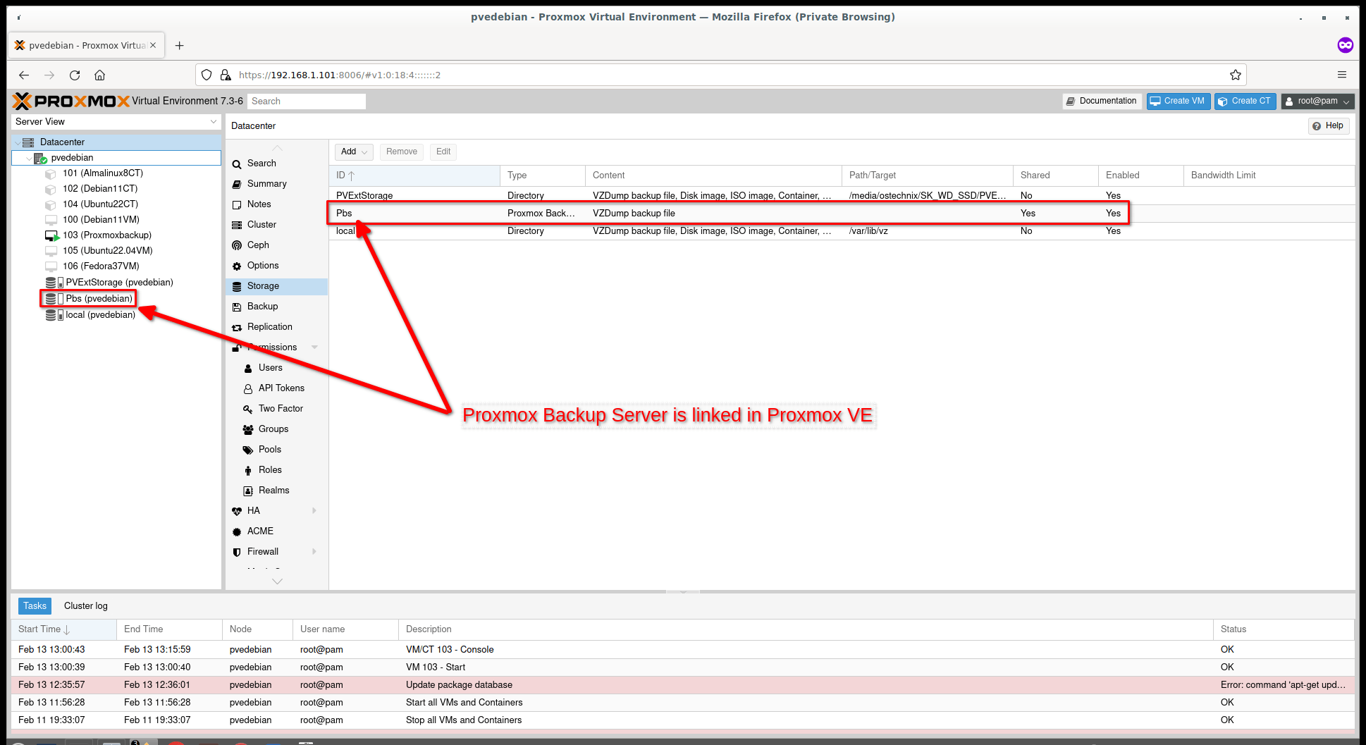 Proxmox-Backup-Server-is-added-in-Proxmox-VE