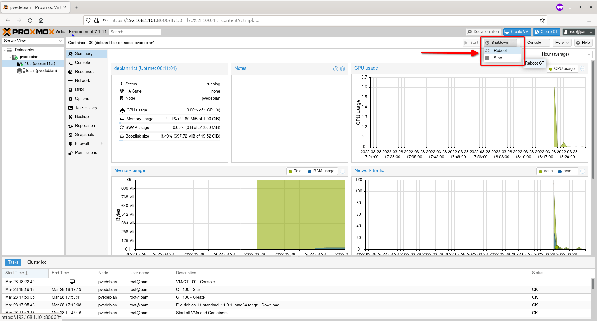 Shutdown-Reboot-Stop-Container